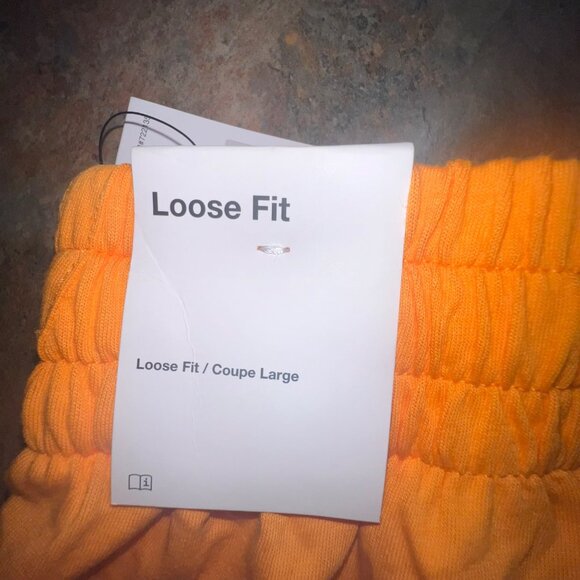 Nike Dri-Fit Loose Fit Orange Athletic Shorts For kids, XS - Picture 10 of 11